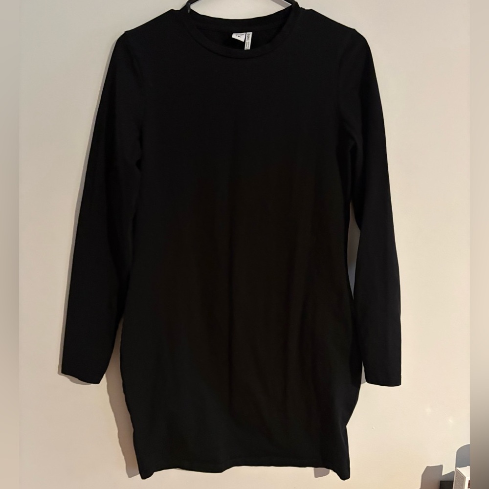 Twik longsleeve Black Tee dress